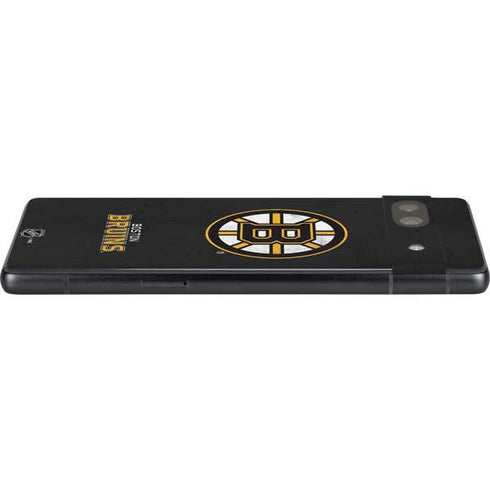 NHL Boston Bruins Distressed Google Pixel 7a Skin